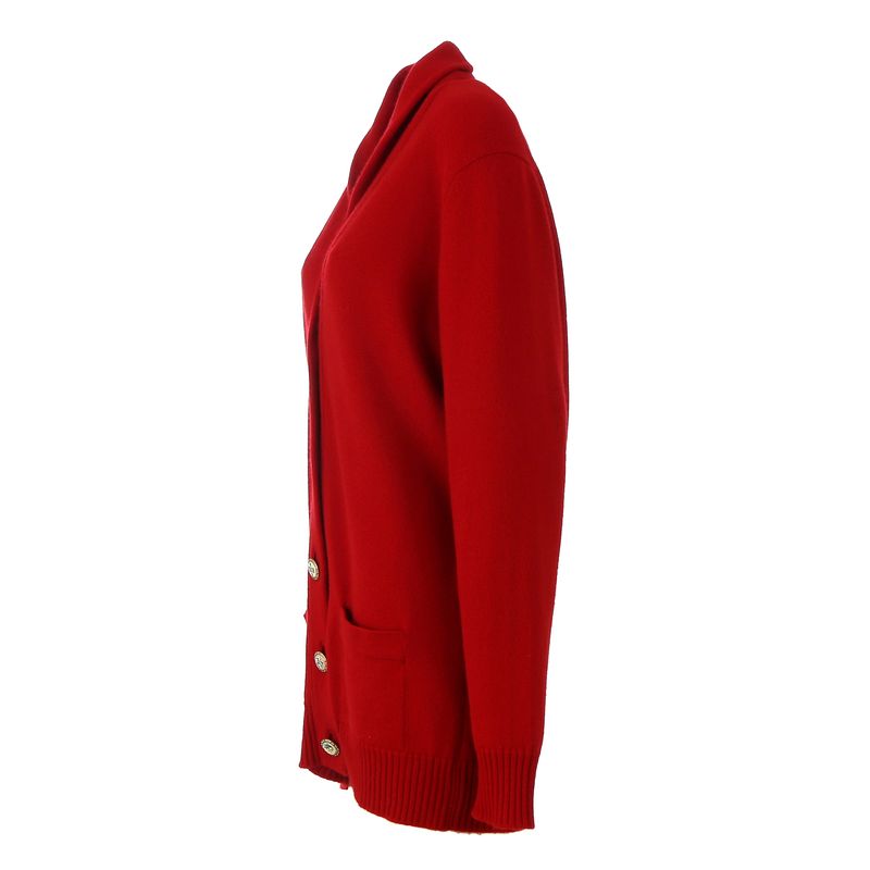Casaco-Chanel-Cashmere-Vermelho