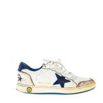 Tenis-Golden-Goose-Ballstar-Branco-e-Azul