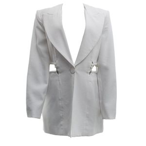 Blazer Tufi Duek Detalhe Corda Branco M