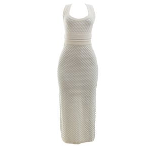 Vestido Coven Poa Paete Branco P