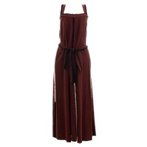 Vestido Coven Tricô Textura Castanha P
