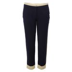 Calca-Diane-Von-Furstenberg-Azul-e-Creme