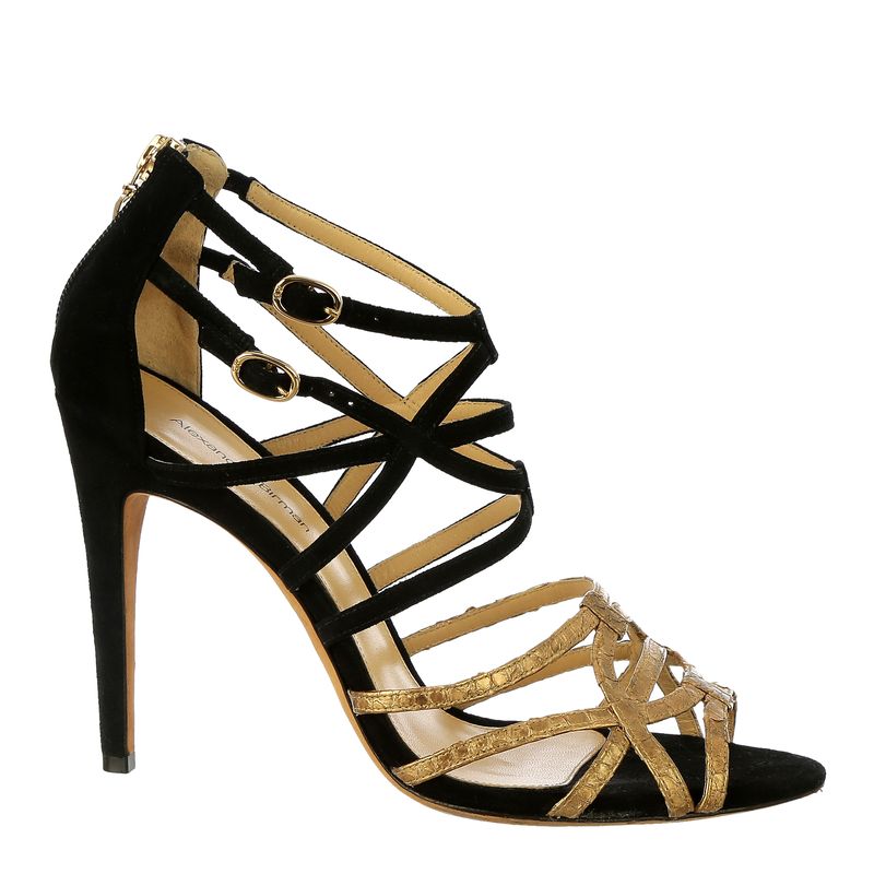Sandalia-Alexandre-Birman-Preta-e-Dourada