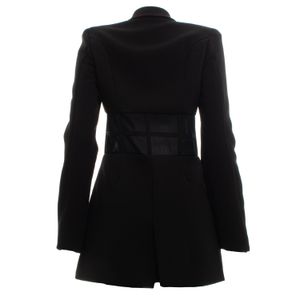 Conjunto Tufi Duek Blazer Corselet Preto M