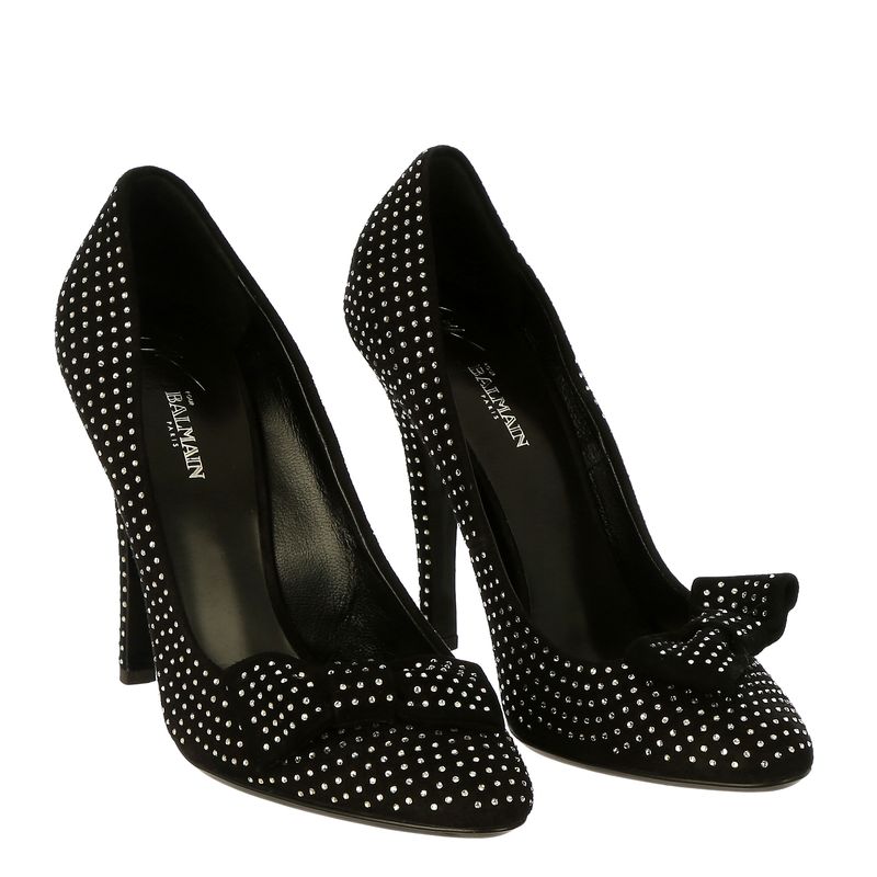 Scarpin-Balmain-Camurca-e-Strass