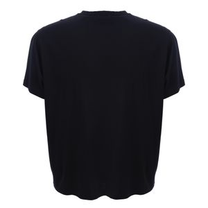 Camiseta Burberry Azul Marinho e Bordado
