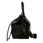 Mochila-Bucket-Couro-Preto