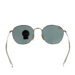 Oculos-Ray-Ban-Round-Verde-e-Dourado