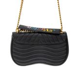 Bolsa-Louis-Vuiton-New-Wave-Chain-MM-Preta