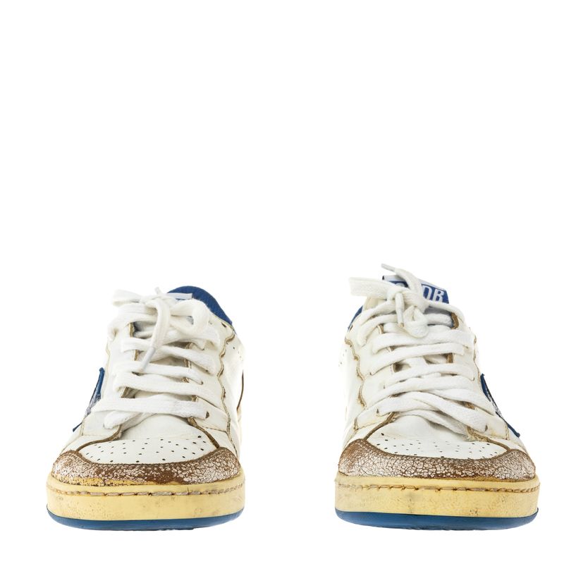 Tenis-Golden-Goose-Ballstar-Branco-e-Azul