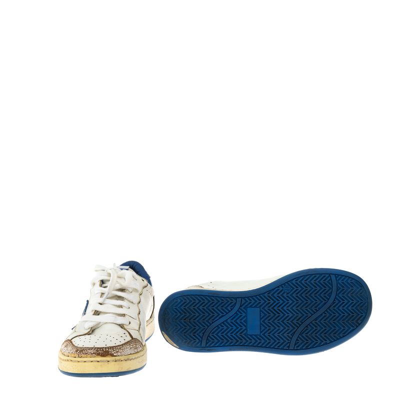 Tenis-Golden-Goose-Ballstar-Branco-e-Azul