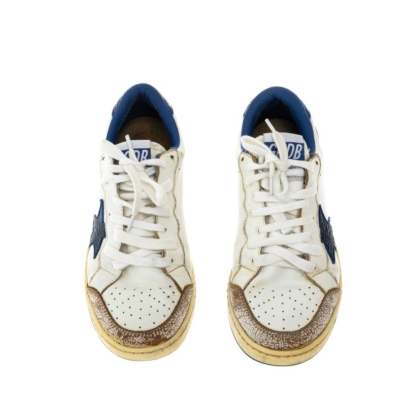 Tenis-Golden-Goose-Ballstar-Branco-e-Azul