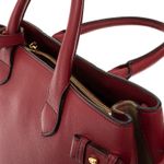 Bolsa-Burberry-Banner-House-Check-Couro-Vermelha
