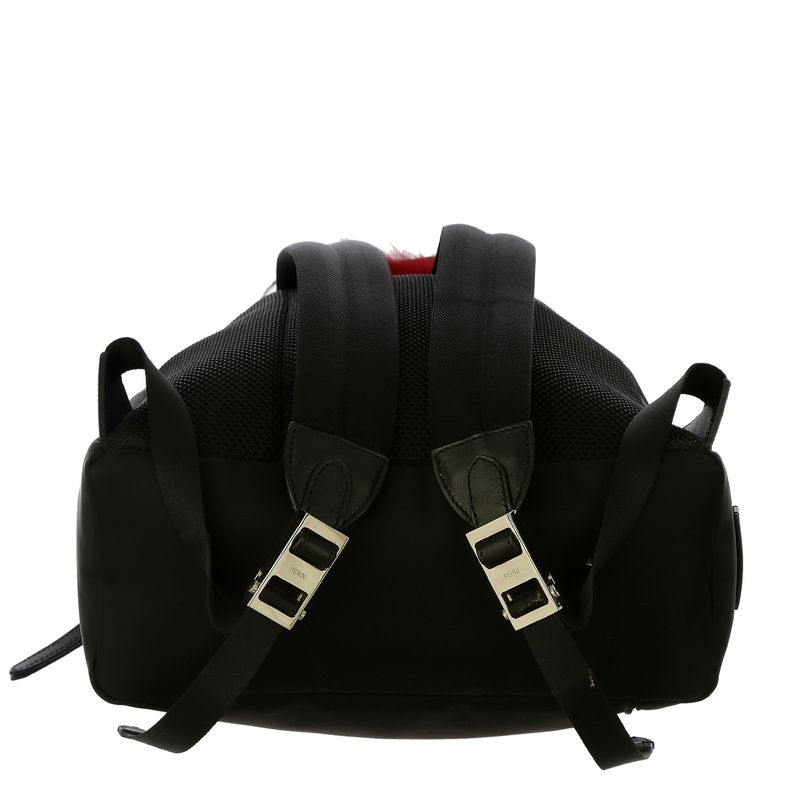 Mochila-Fendi-Monster-Preta