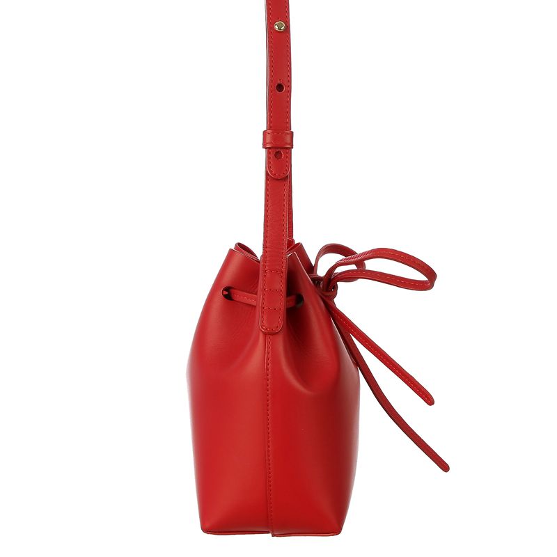Bolsa-Mansur-Gavriel-Bucket-Vermelha