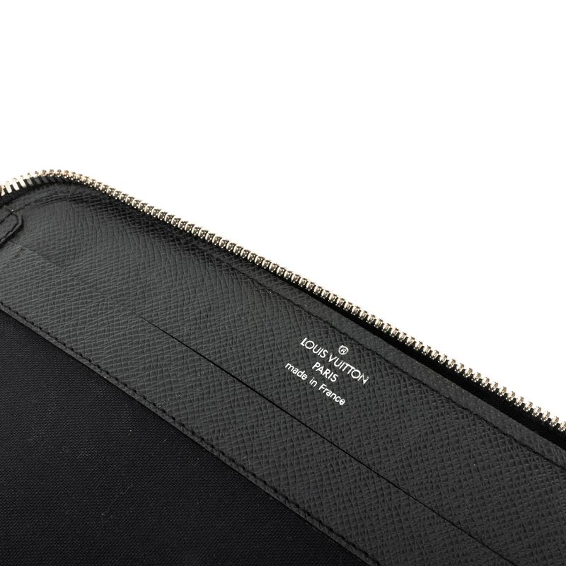 Pasta-de-Documento-Louis-Vuitton-Couro-Preta