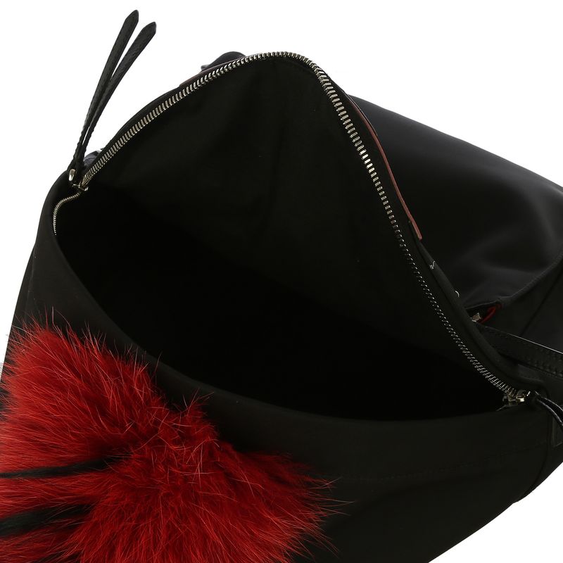 Mochila-Fendi-Monster-Preta