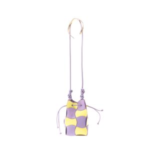 Bolsa DL Store Amarelo e Roxo