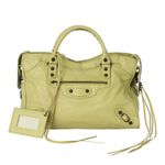 Bolsa-Balenciaga-Motocross-Verde-Claro-