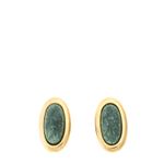 Brinco-Vintage-Pressao-Oval-Dourado-e-Verde