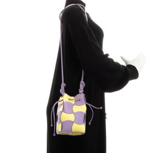 Bolsa DL Store Amarelo e Roxo