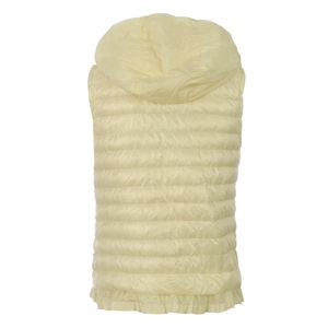 Colete Moncler Matelassê Creme