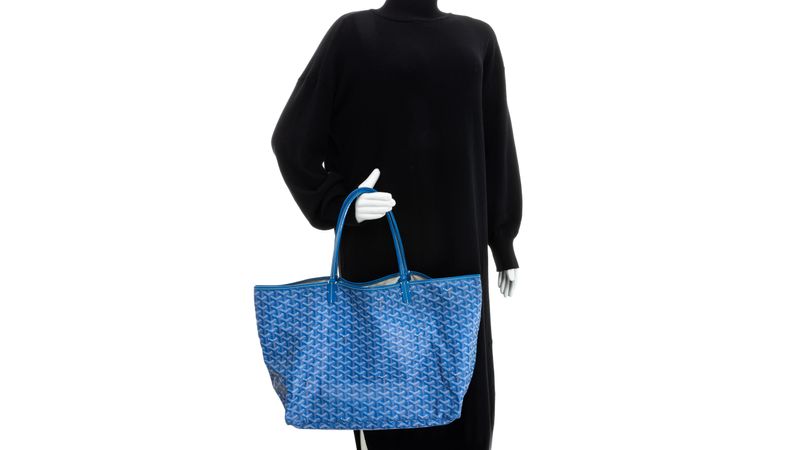 BOLSA GOYARD ST LOUIS AZUL TURQUEZA - Bolsas de Luxo