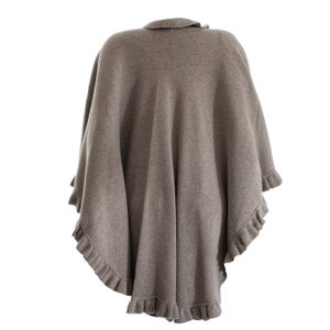 Poncho N Peal Cashmere Cinza