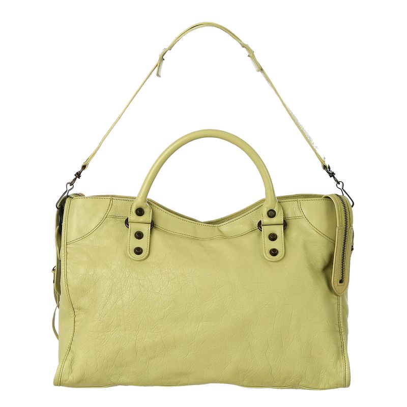 Bolsa-Balenciaga-Motocross-Verde-Claro-