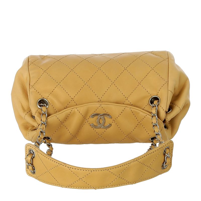 Bolsa-Chanel-Matelasse-Bege