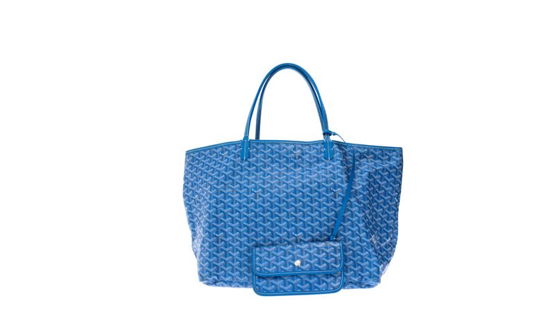 BOLSA GOYARD ST LOUIS AZUL TURQUEZA - Bolsas de Luxo