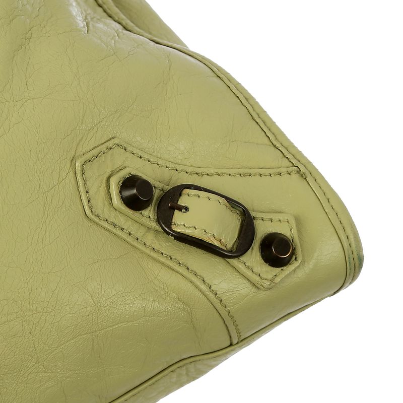Bolsa-Balenciaga-Motocross-Verde-Claro-