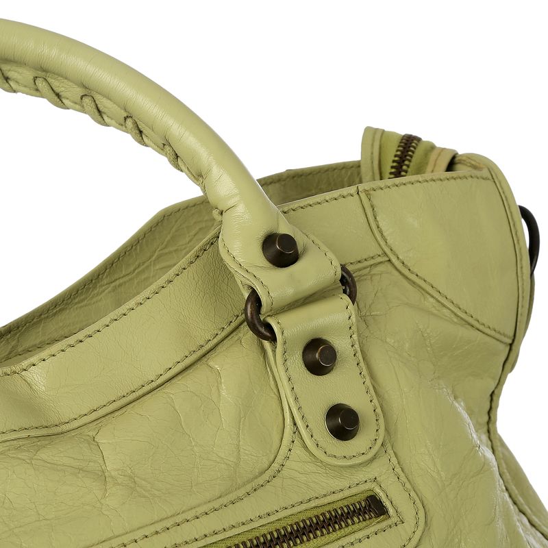 Bolsa-Balenciaga-Motocross-Verde-Claro-
