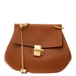 Bolsa-Chloe-Drew-Couro-Caramelo