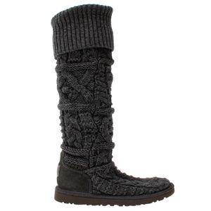 Bota UGG Over The Knee Cinza