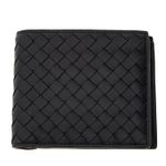 Carteira-Bottega-Veneta-Bifold-Preta