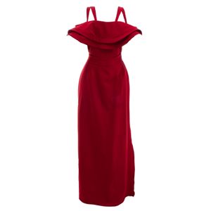 Vestido Débora Mangabeira Espanha Vermelho