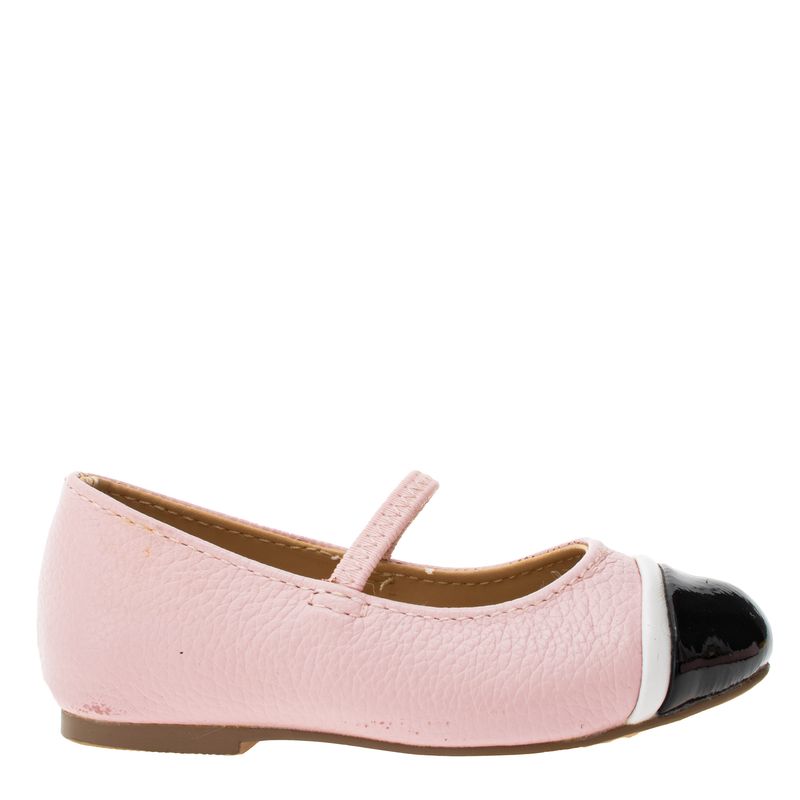 Sapato-Janie-and-Jack-Infantil-Rosa-e-Preto