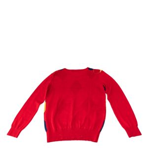 Sueter Carolina Herrera Infantil Losangos Vermelho