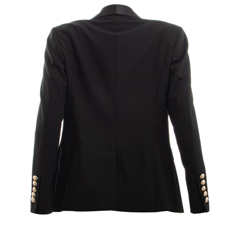 Blazer-Balmain-Preto