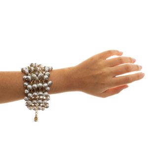 Pulseira Butler & Wilson Esferas Peroladas