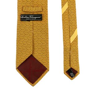 Gravata Salvatore Ferragamo Estampa Lagartixa