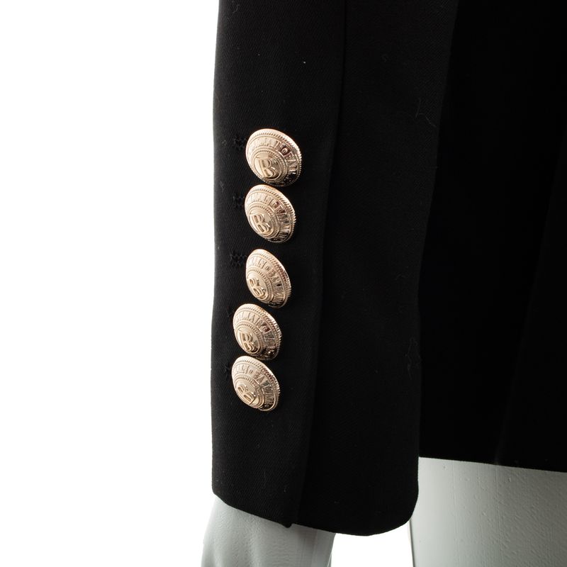 Blazer-Balmain-Preto
