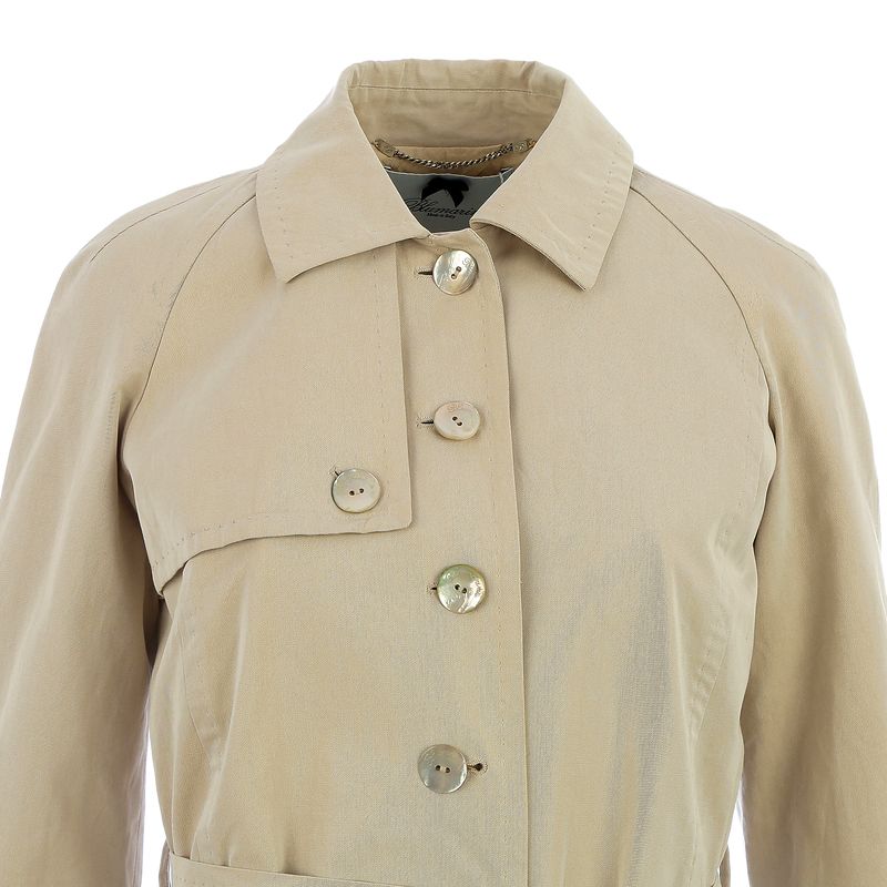Trench-Coat-Blumarine-Bege