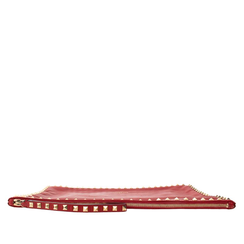 Clutch-Valentino-Garavani-Rockstud-Vermelha