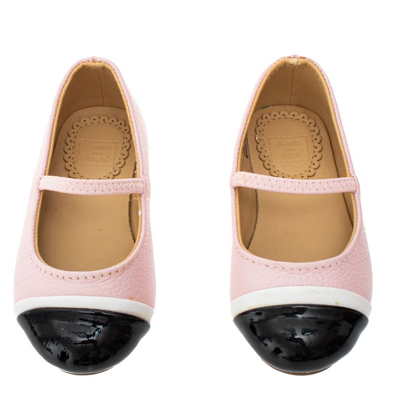 Sapato-Janie-and-Jack-Infantil-Rosa-e-Preto