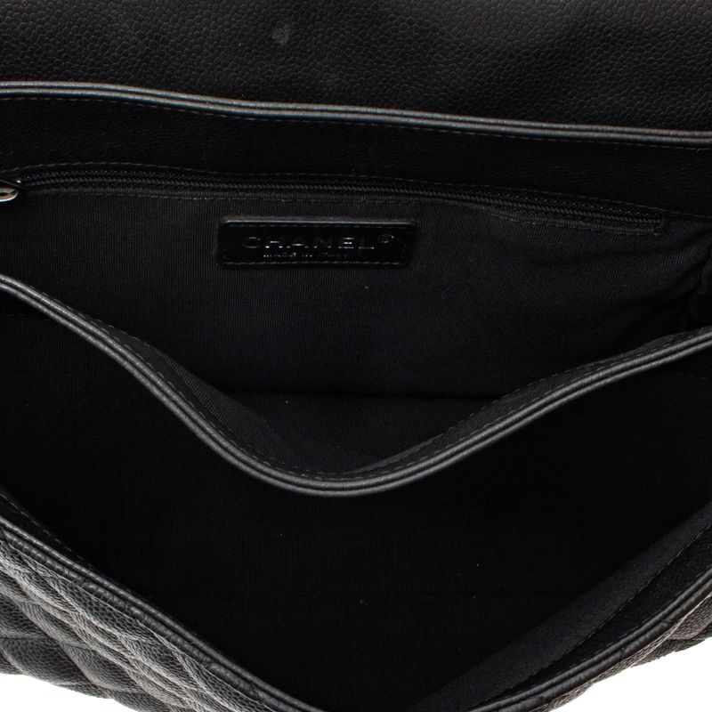 Bolsa-Chanel-Flap-Caviar-Preta