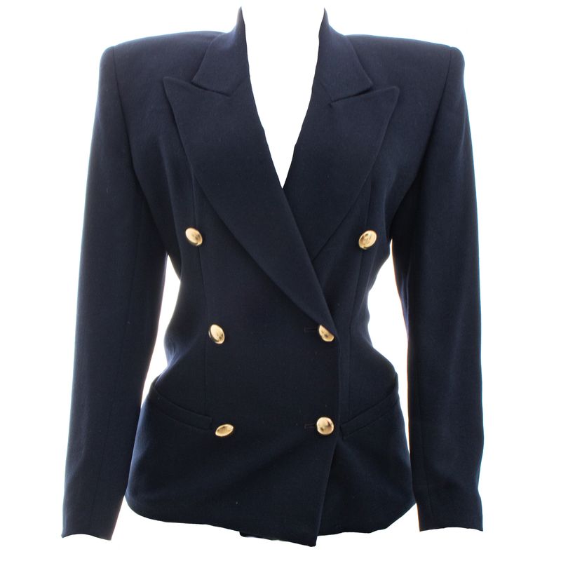 Blazer-Elie-Tahari-Vintage-Marinho