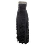 Vestido-Gloria-Coelho-Pedrarias-e-Fitas-Preto