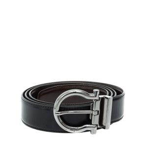 Cinto Salvatore Ferragamo Dupla Face Couro